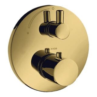 hansgrohe Fertigmontageset Axor Uno UP-THM, m Absperrventil, pol. gold optic