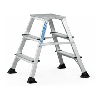 Zarges XLstep P - Podest schmal 2 x 3 Stufen