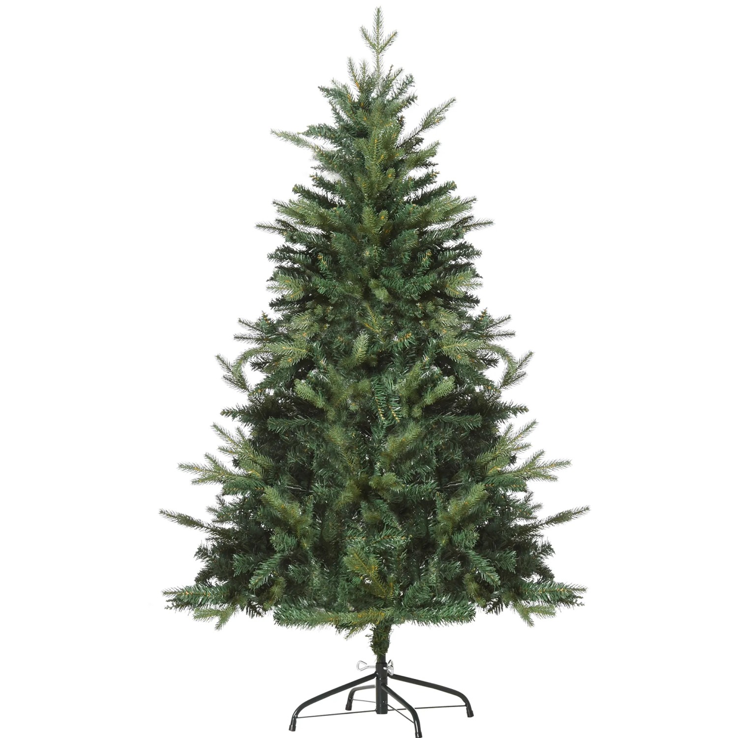 HOMCOM Weihnachtsbaum 1,5 m Kunsttanne