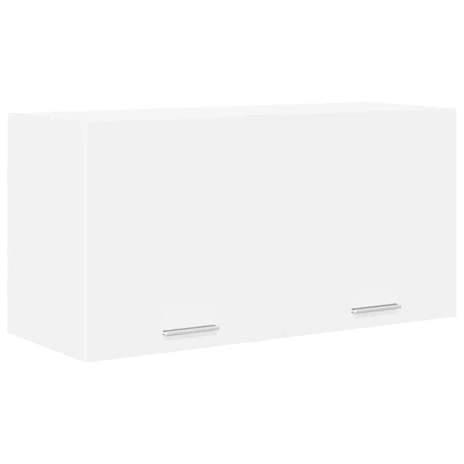 vidaXL Hängeschrank mit Tür Riga Weiß 80 x 31 x 40 cm Holzwerkstoff 884178