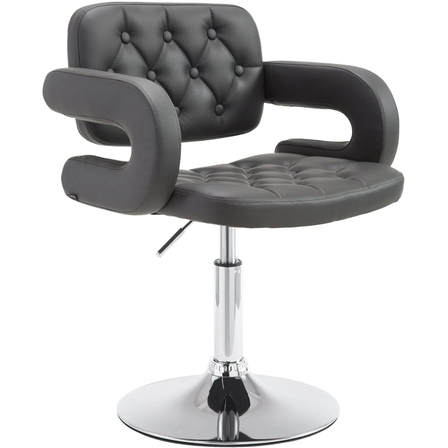 CLP Lounger Dublin Kunstleder Grau