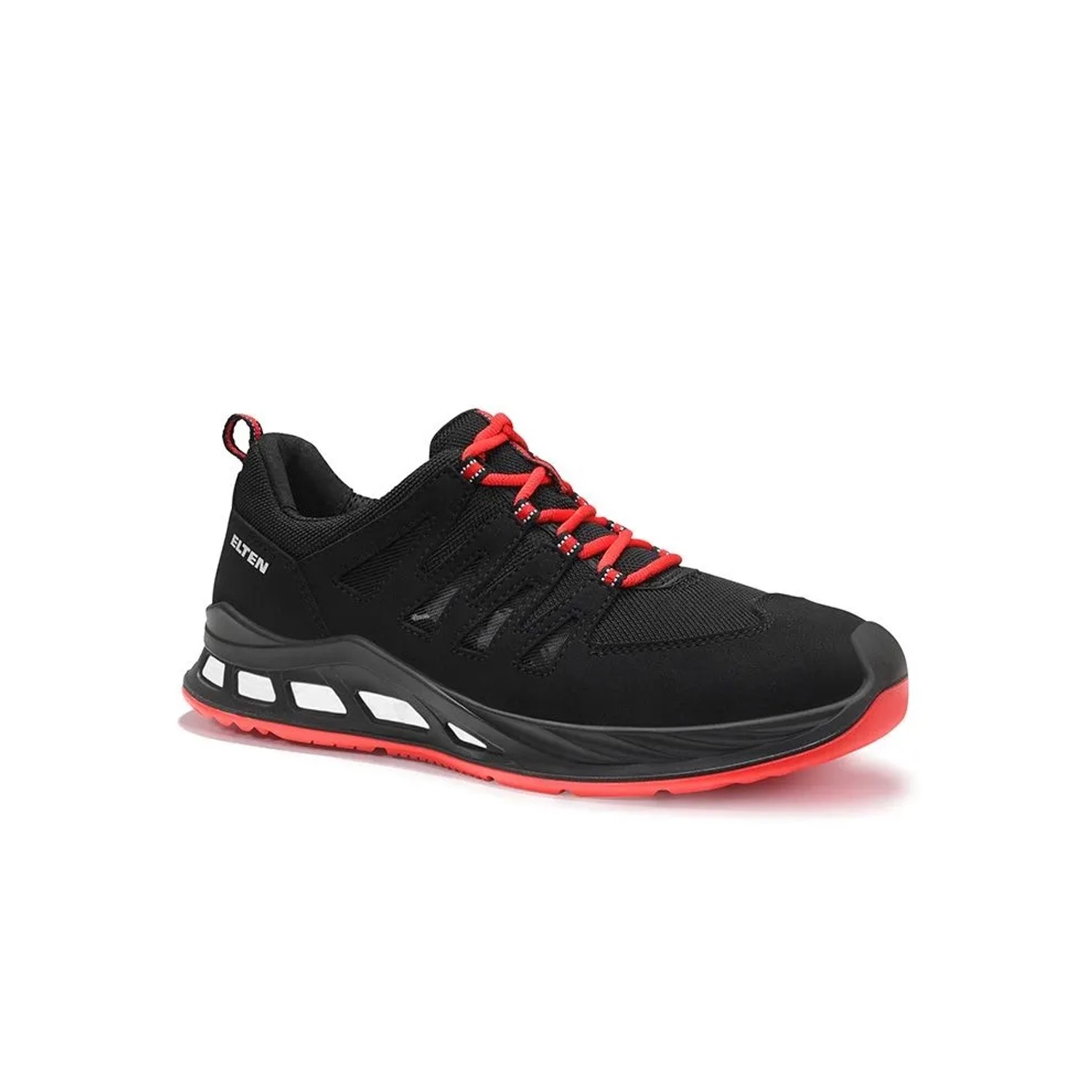 ELTEN Sicherheitshalbschuh MADDOX XXR Air BLACK RED Low ESD S1PS Größe 41