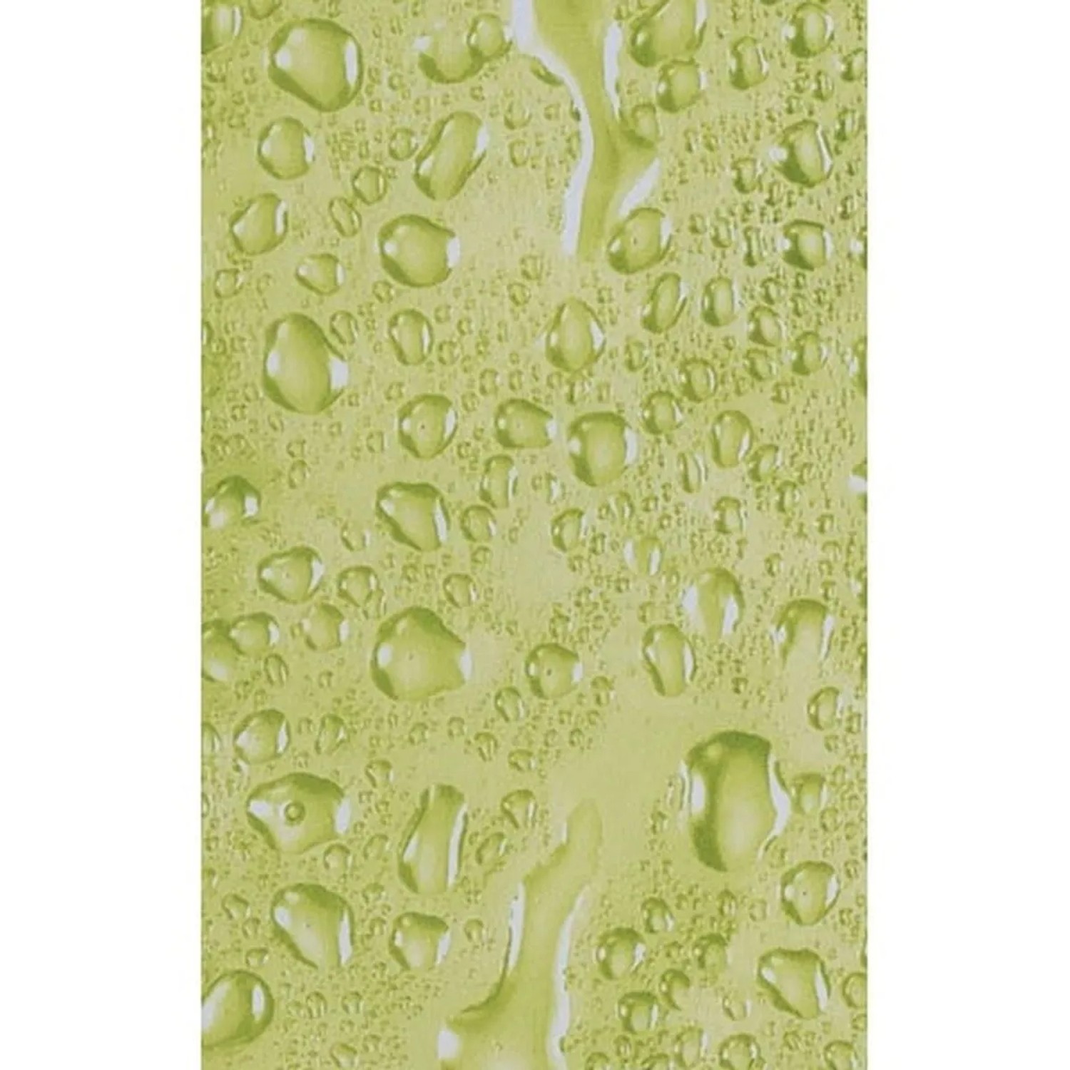 Euroshowers Duschvorhang Wasserstruktur 180 x 200 cm mit 12 Ringen