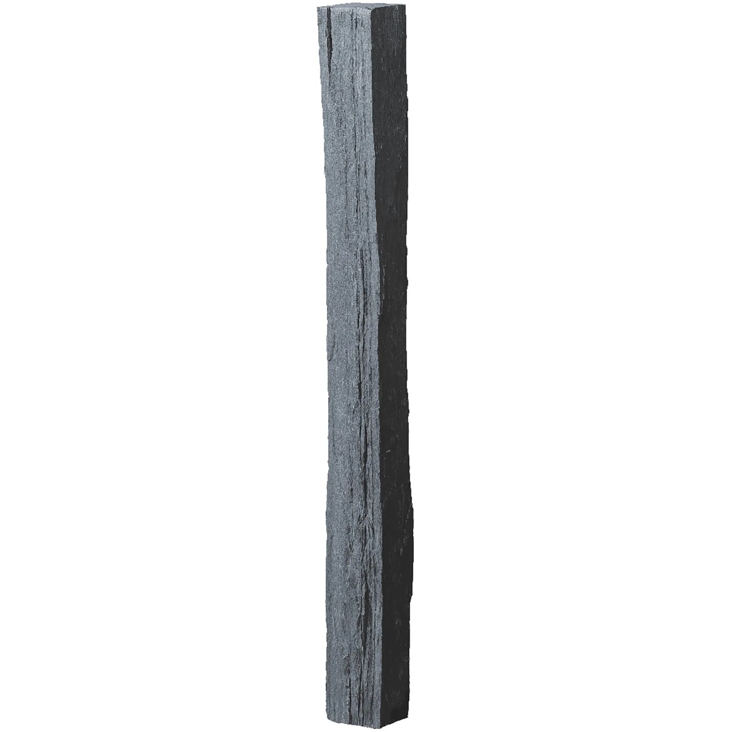 Scherf Schiefer-Palisade 100 cm x 12 cm x 10 cm Oxid-Schwarz