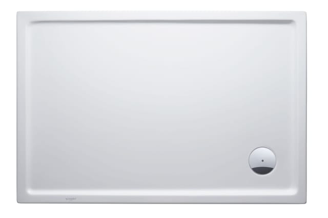 Duravit Rechteck-Duschwanne Starck Slimline 120x100x5,5cm, weiß