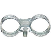 Doppelschlauchklemme Stahlkl. 16x16 mm Bild 2