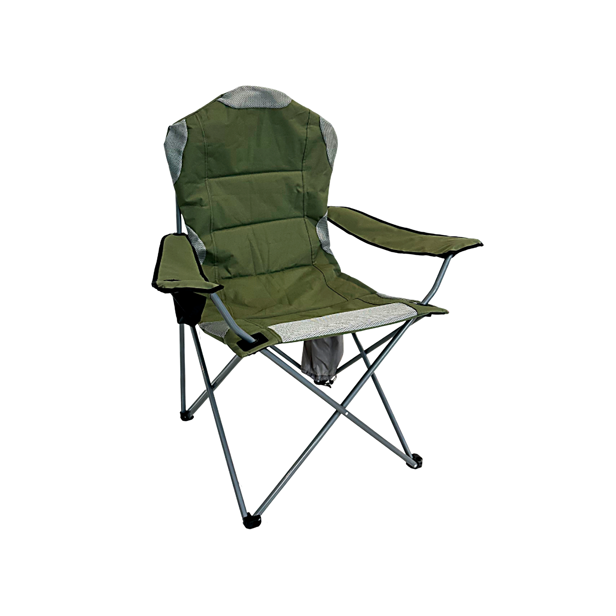Greemotion Campingstuhl 'Premium' grün/silber 91 x 106 x 60 cm Bild 2