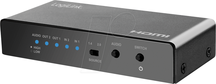 LOGILINK HD0039 - 2x2 HDMI Matrix Switch