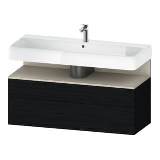 Duravit Waschtischunterschrank Qatego 119x47x59cm, T m/E s, 1 Kast, 1 Ausz.