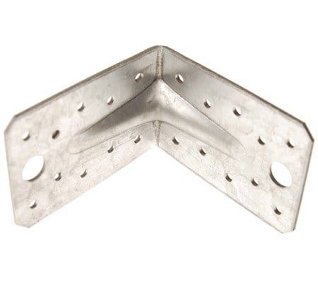 BGS Do it yourself Winkelverbinder mit Sicke 90 x 90 x 65 x 2,5 mm