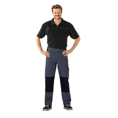 Bundhose 2123 grau/schwarz, Größe 62