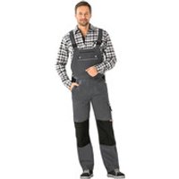 Latzhose 2133 grau/schwarz, Größe 62 Bild 2