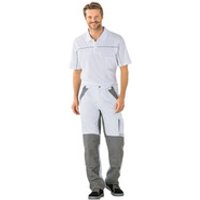 Bundhose 2513 reinweiß/zink, Größe 110 Bild 2