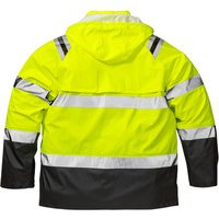 Warnschutz-Regenjacke 4624, warnorange/marineblau, Größe S Bild 2