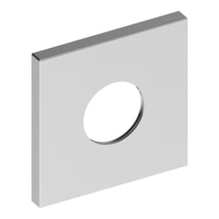 Keuco Wandrosette IXMO 105x105mm, ek, f THM, UP, bron geb.