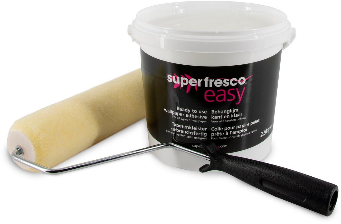 Superfresco Easy Tapetenkleber, (1-tlg), Gebrauchsfertiger Tapetenkleber - 2.5L Bild 4