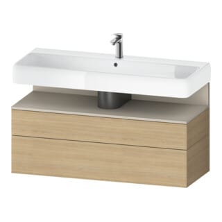 Duravit Waschtischunterschrank Qatego 119x47x59cm, T m/E N, 1 Kast, 1 Ausz.