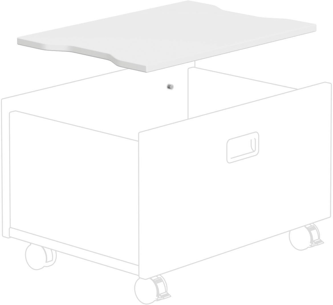PAIDI Regalelement Deckel, Abdeckung für Rollbox Bild 2