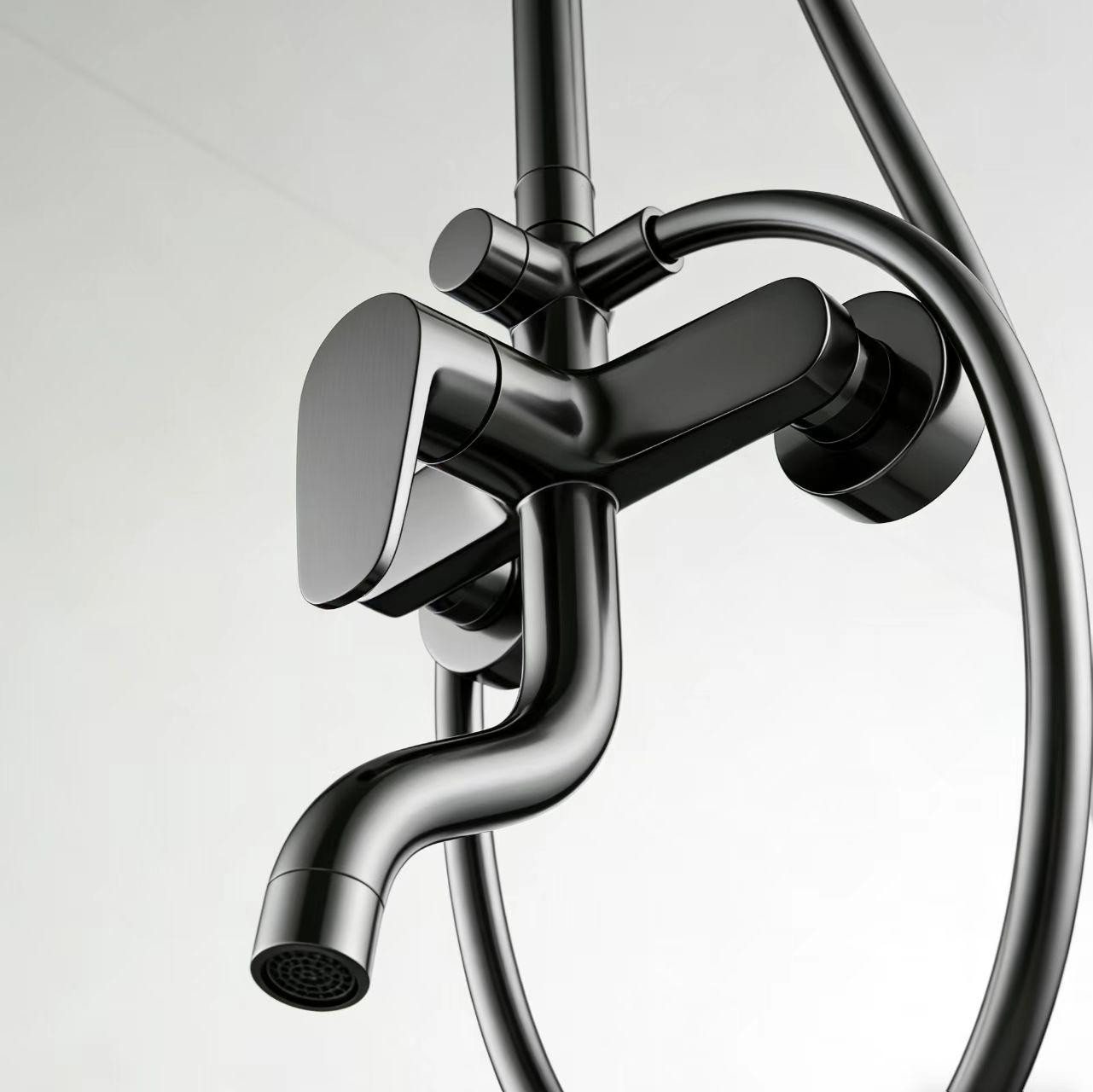Faizee Möbel Duschsystem Duschsystem Duschsystem Regendusche Duschset mit Handbrause Dusche Bild 4