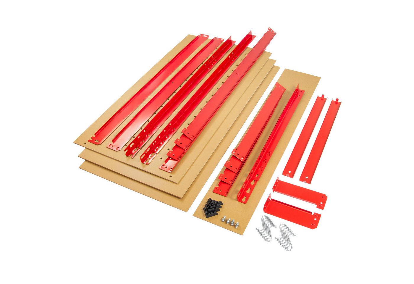 SCHMIDT security tools Werkbank 140x90x48cm Arbeitstisch Werkzeugbank Lochwand Werkzeugwand Werktisch Bild 2