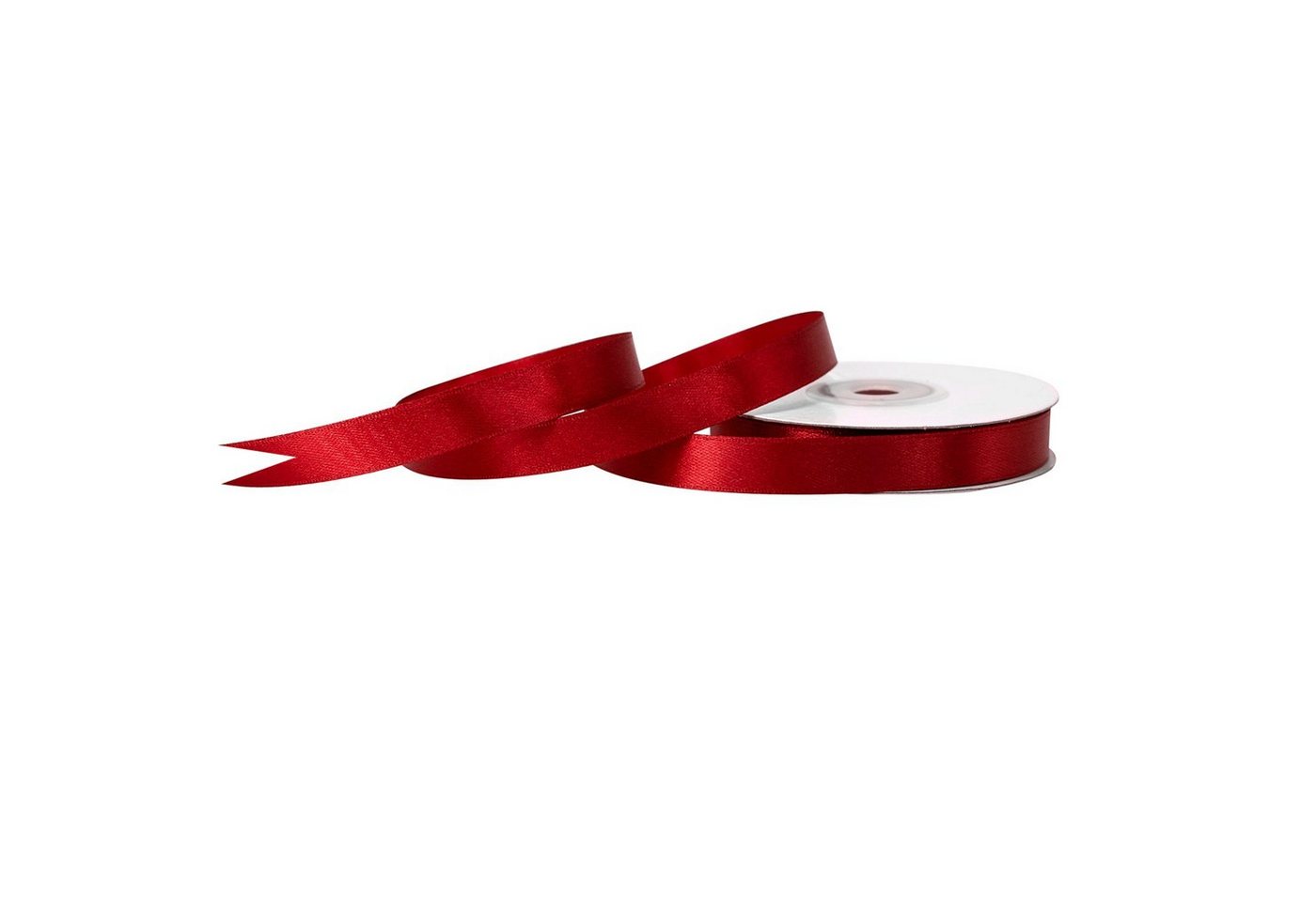 Creativery Satinband, Satinband 12mm x 25m Rolle Bordeaux Bild 4
