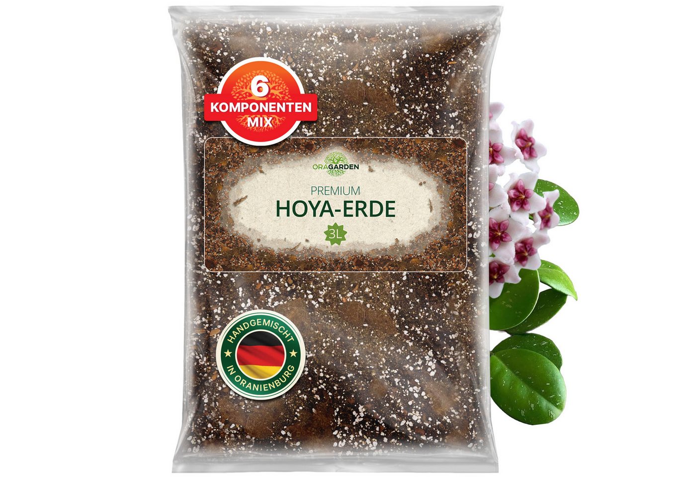 OraGarden Gartenbau-Substrat Hoya-Erde, mit Wurmhumus Bild 3