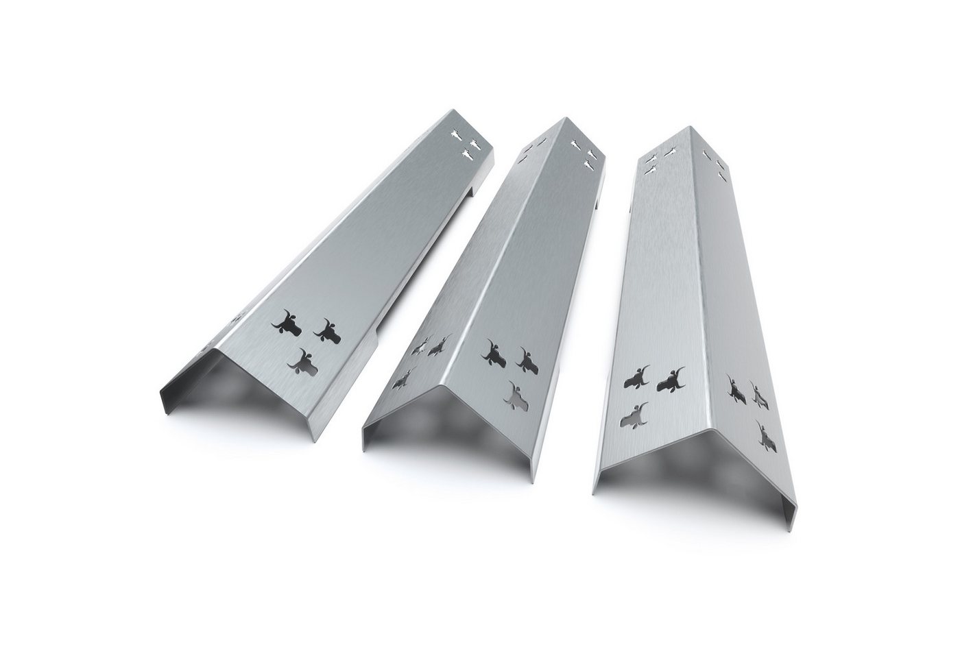 tuning-art Grillerweiterung GA11 Brennerabdeckung Edelstahl für alle Rösle Videro G3 & Sansibar Bild 5