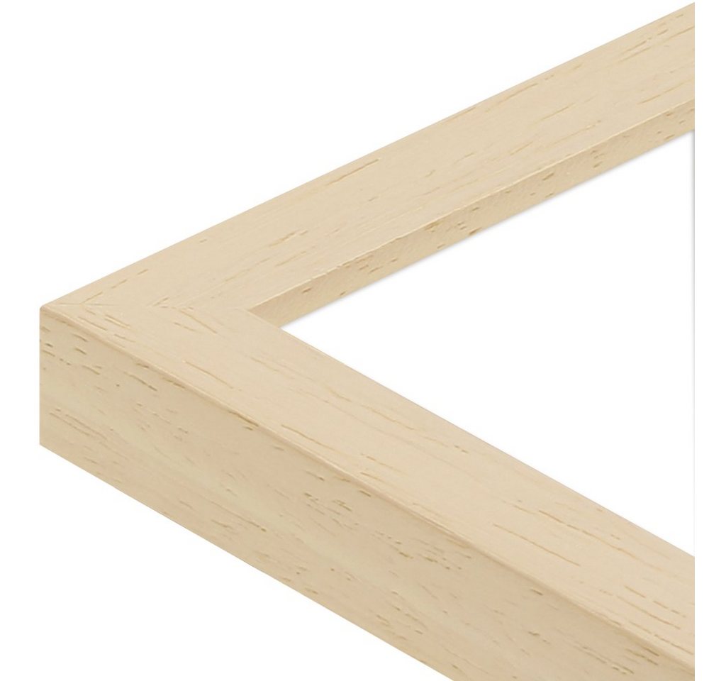 WANDStyle Bilderrahmen-Set H950, für 4 Bilder, Natur-Optik, aus Massivholz im Stil Modern Bild 5