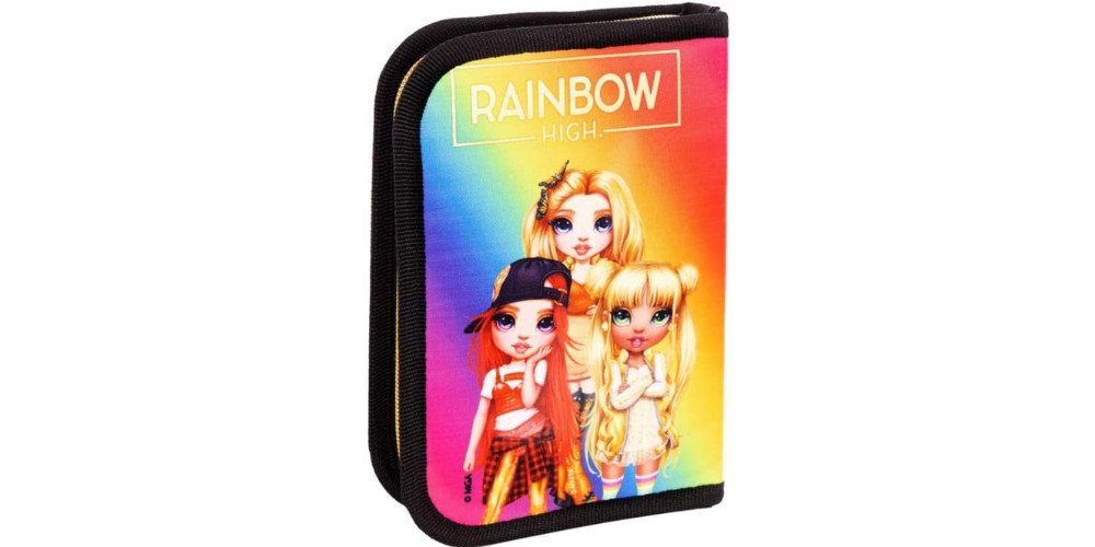 GOLDKIDS Federmäppchen Federmappe, (Federtasche Schüleretui Stiftetasche, 1-tlg., Schlamper-Etui Schul-Etui ohne Inhalt), Golden Style Motiv inkl Hausaufgabenheft Bild 2