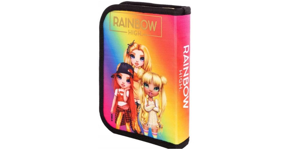 GOLDKIDS Federmäppchen Federmappe, (Federtasche Schüleretui Stiftetasche, 1-tlg., Schlamper-Etui Schul-Etui ohne Inhalt), Golden Style Motiv inkl Hausaufgabenheft Bild 5