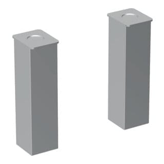 Geberit Fuß-Set Renova Compact 23cm, verchromt