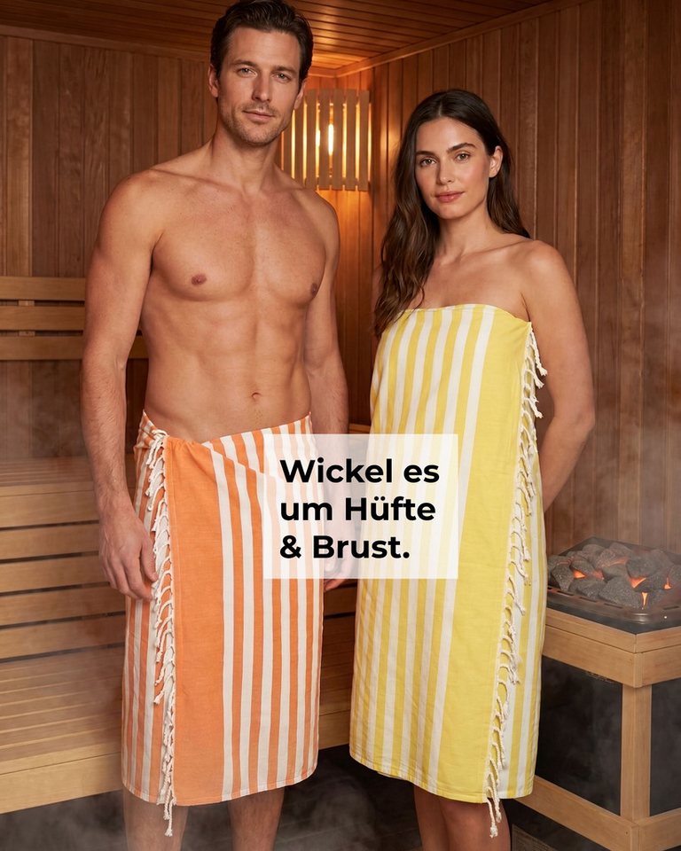 furora HOLIDAY Badetuch Saunahandtuch 100x200 cm Frottier - Badetuch XXL Strandhandtuch Groß, Frottee und Badetuch zugleich aus 100% Baumwolle in brillanten Farben Bild 3