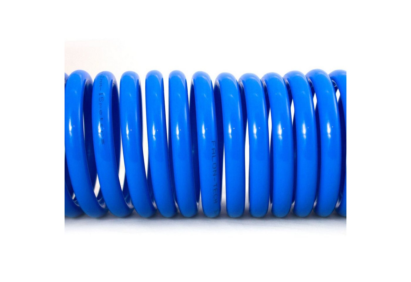 Falon-Tech Hochdruckschlauch Druckluftschlauch Spiralschlauch Luftschlauch 8x12mm Schlauch 15m 7bar