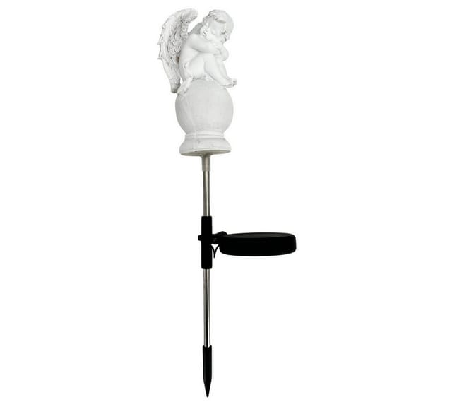 abc HOME Gartenstecker Engel, LED, 45 cm