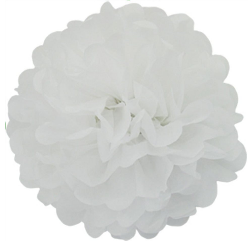 Creativery Pompon, 10 Papier Pompons 35cm SET Bild 5