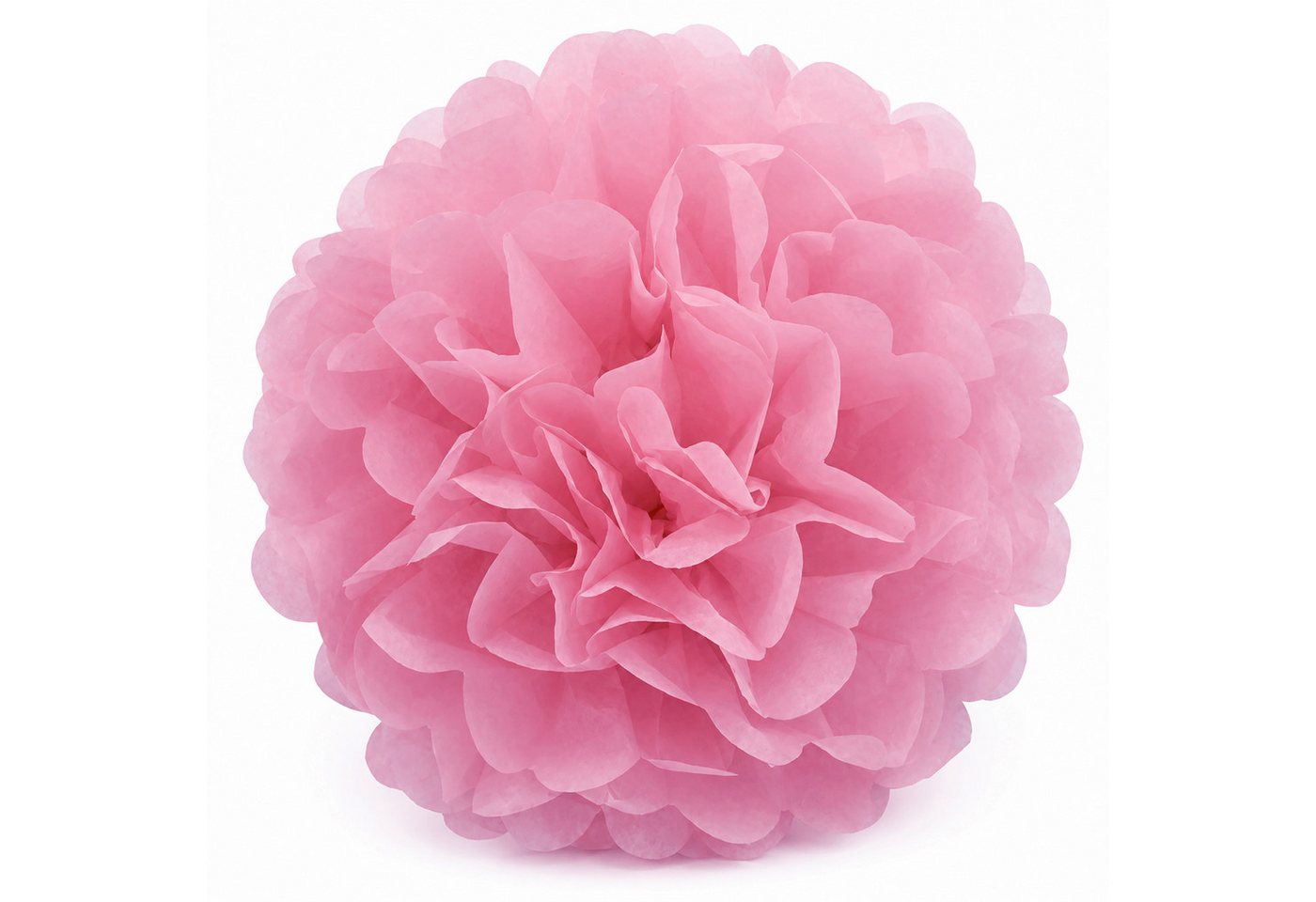 Creativery Pompon, Pompon 50cm XXL Papier 1 Stück Rosa Bild 5