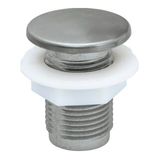 Duravit Ablaufgarnitur ES gebürstet, Blindstopfen, 25x25x30mm