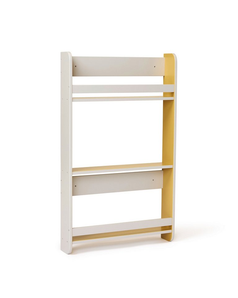 Kids Concept Bücherregal Bücherregal Star grau - 12 x 60 x 100cm, 1-tlg., gelbe Details Bild 5