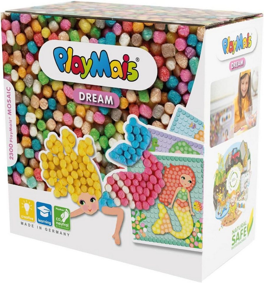 PlayMais Kreativset Playmais MOSAIC Dream Mermaid Kreativ-Set Basteln 2.300 Stück 5+ Bild 2