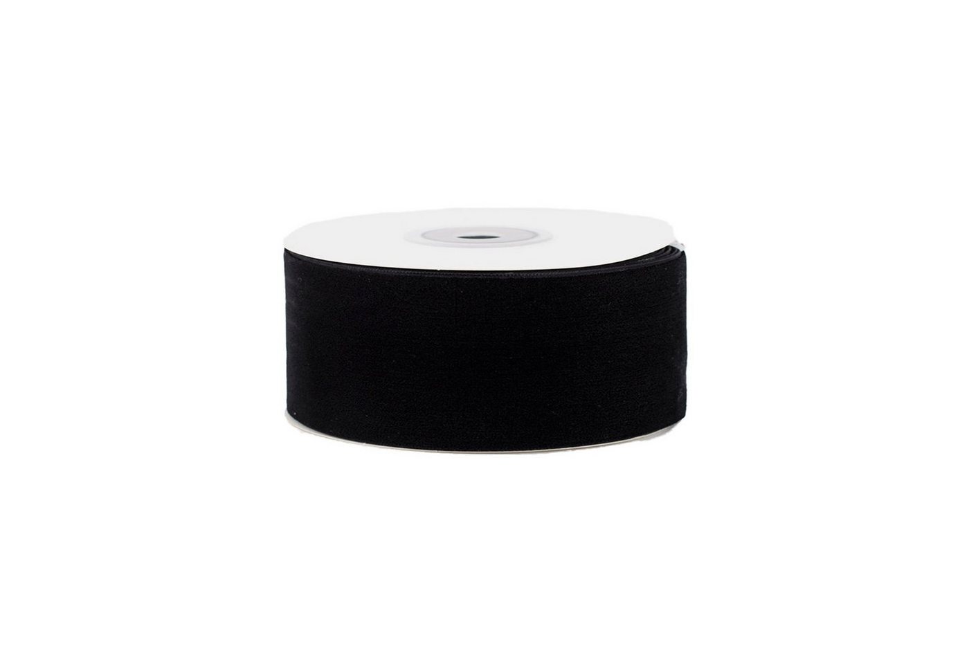 Creativery Samtband, Samtband 50mm x 5m Roll Schwarz Bild 2