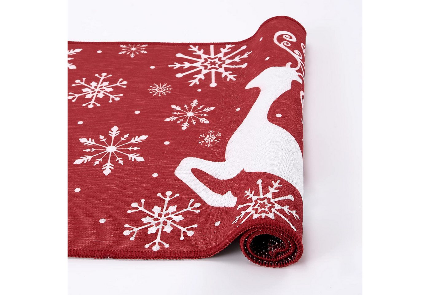 GarveeMore Fußmatte Weihnachts Fußmatte Haustürmatte,rutschfest Waschbar,Gummi Rückseite, für Schlafzimmer,Flur Wohnzimmer Boden,Küche Badezimmer,40x60cm50x80cm Bild 5