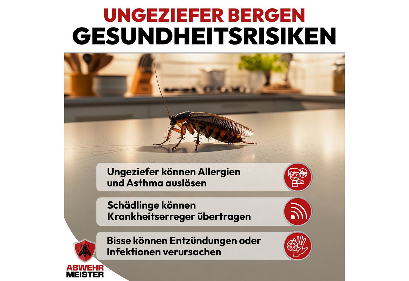 ABWEHR MEISTER Insektenspray Orginal Repell Ungezieferspray [500 ml], 1-St. Bild 4