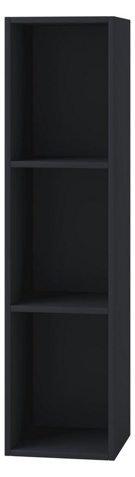 VCM Standregal Bücherregal Mendas H. 107 x B. 34 x T. 30 cm, Holzregal stehend, CD DVD Aufbewahrung