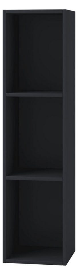 VCM Standregal Bücherregal Mendas H. 107 x B. 34 x T. 30 cm, Holzregal stehend, CD DVD Aufbewahrung