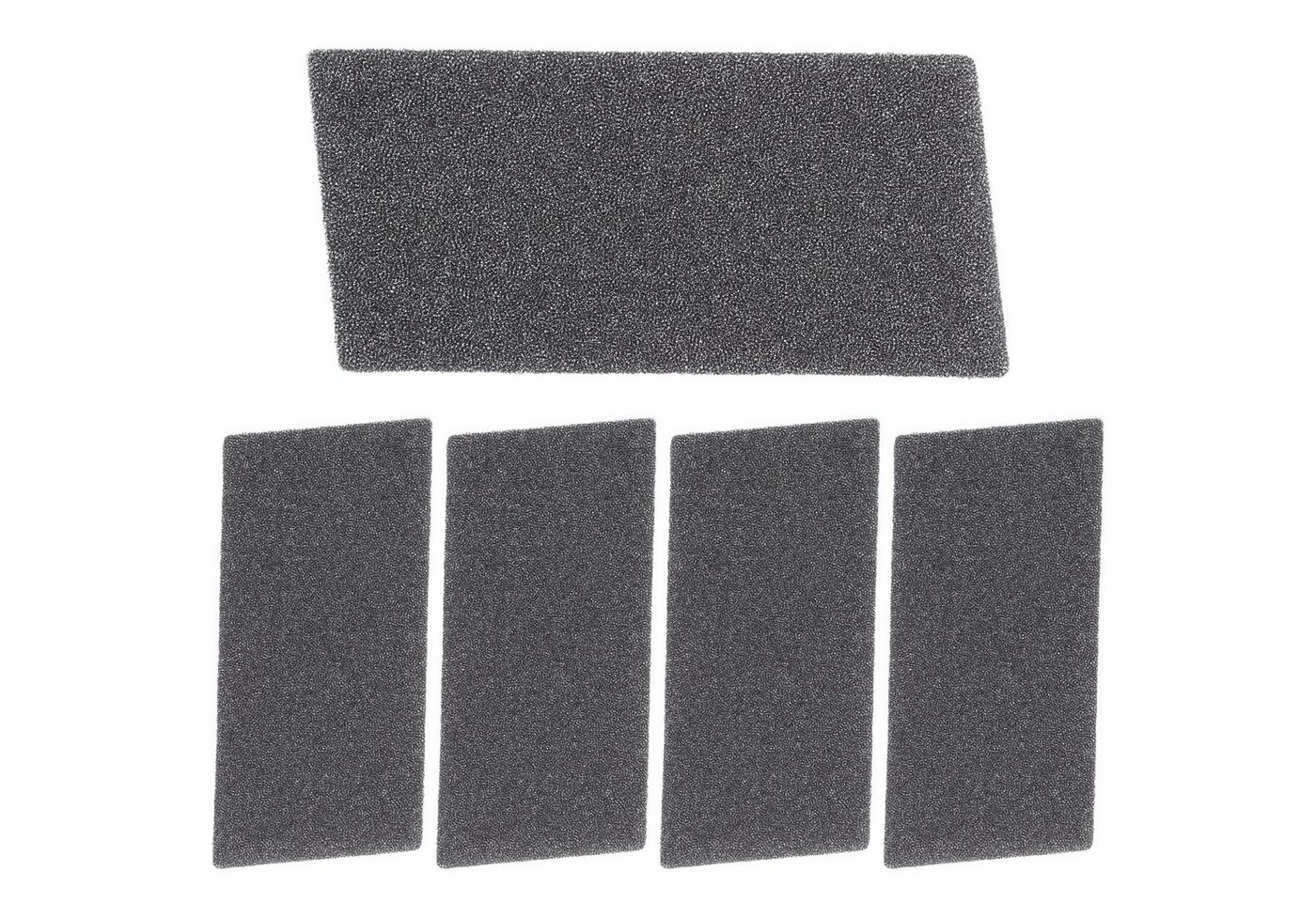 McFilter Ersatzfilter (5 Stück) Schwammfilter, Zubehör für Bauknecht Ignis HX 481010354757, passend für Whirlpool, Filtermatte, 225 x 107 x 8mm, Schaumstoff Bild 4