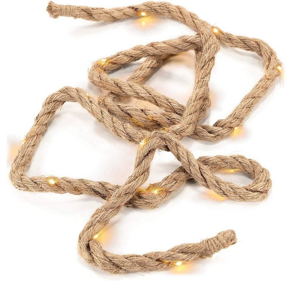 Nipach LED-Lichterkette BI11003 LED Lichterkette Deko-Seil 25 LED 2m Bild 4