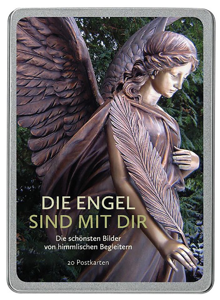 Grußkarte Die Engel sind mit dir: Die schönsten Bilder von himmlischen Beglei
