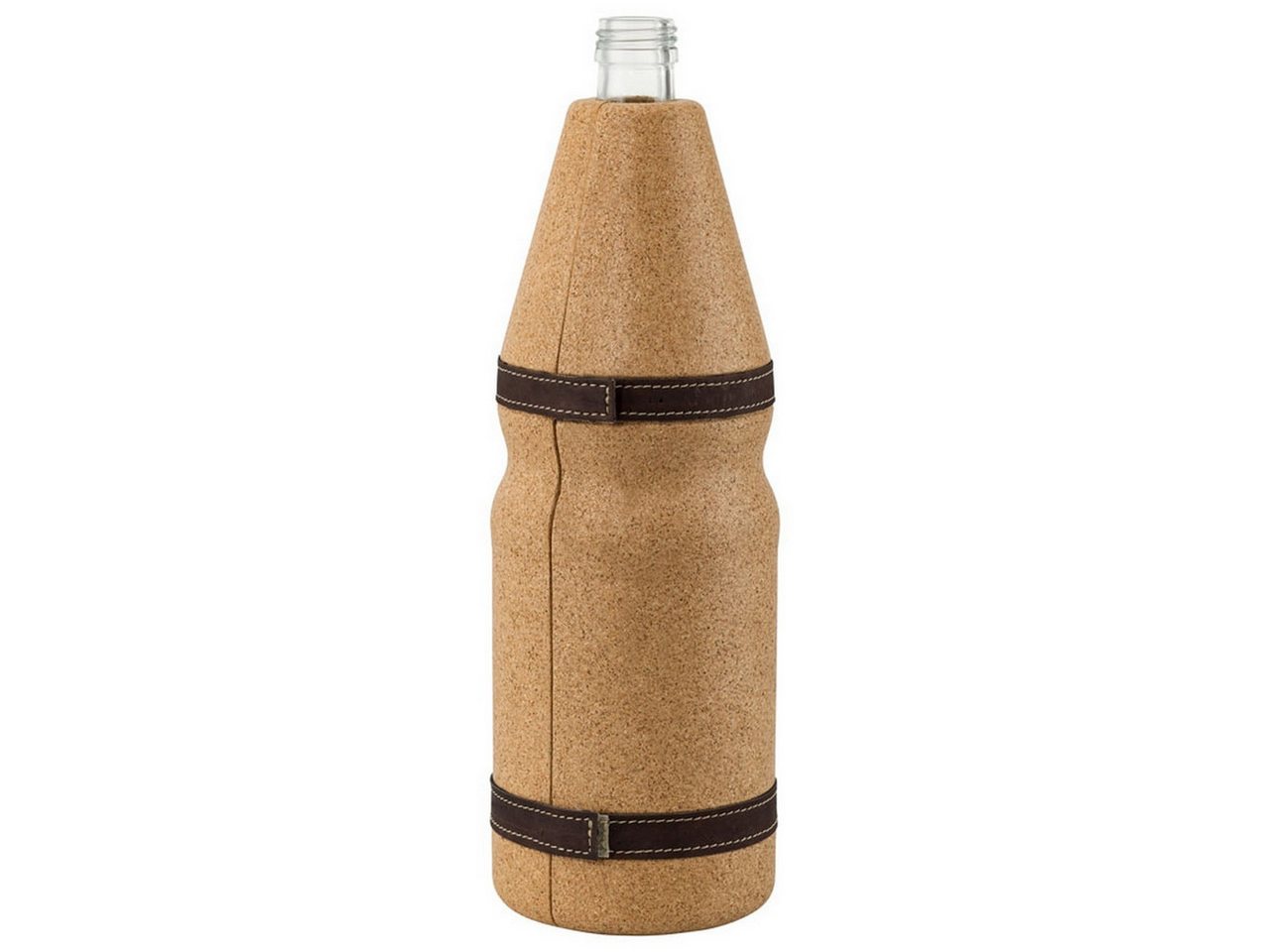 Kork-Deko.de Outdoor-Flaschenkühler Flaschenummantelung aus Kork für Sprudelflaschen Bild 3