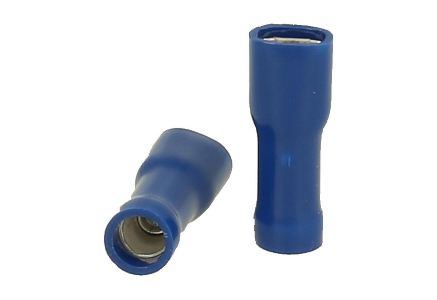 Stex24 Flachsteckhülsen Titel:Flachsteckhülsen, Steckgröße 4,8 x 0,8mm vollisoliert, mit Isol