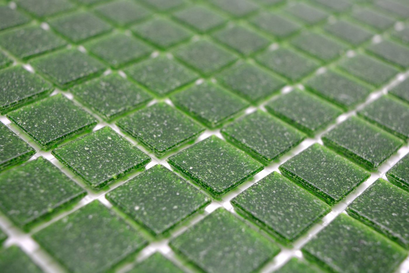Mosani Mosaikfliesen Glasmosaik Mosaikfliesen dunkelgrün Fliesenspiegel Küchenrückwand Bild 2